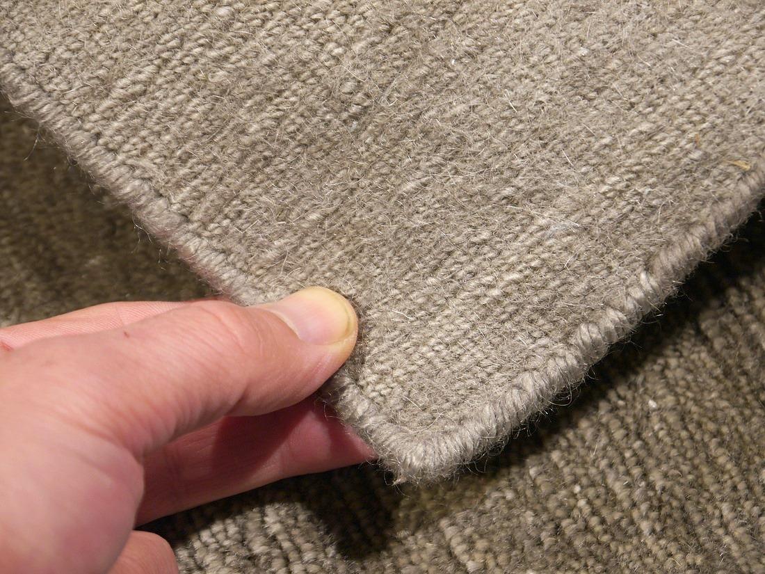 Contemporary Mohair Luxury Rug Hand Knotted Vintage Khaki Djoharian Collection For Sale 3