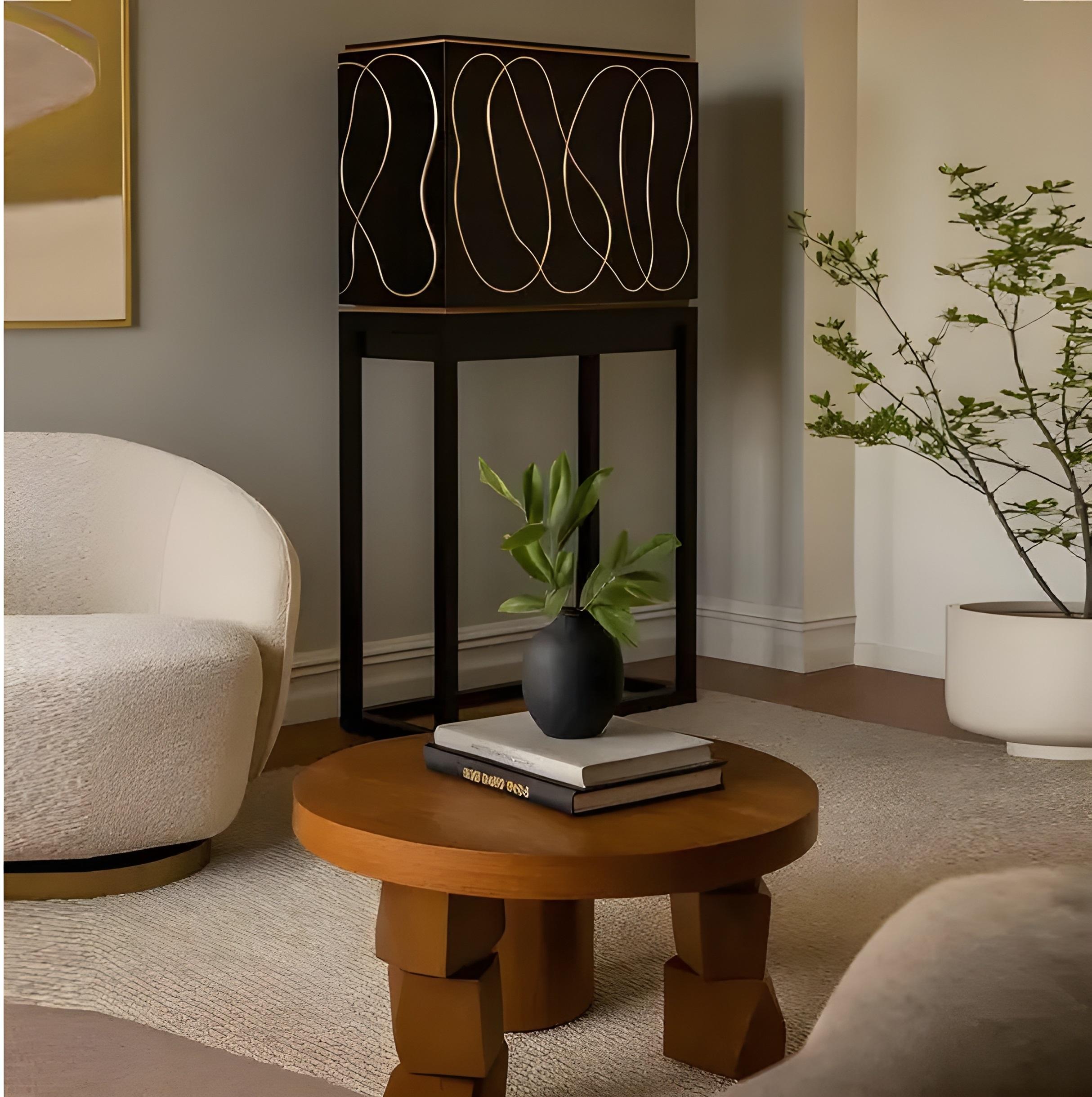 Portuguese Contemporary Monolithic Sculptural Coffee Table Lacquered By Hand By José Castro For Sale