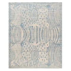 Contemporary Montage Hand Knotted Wool Rug by Doris Leslie Blau