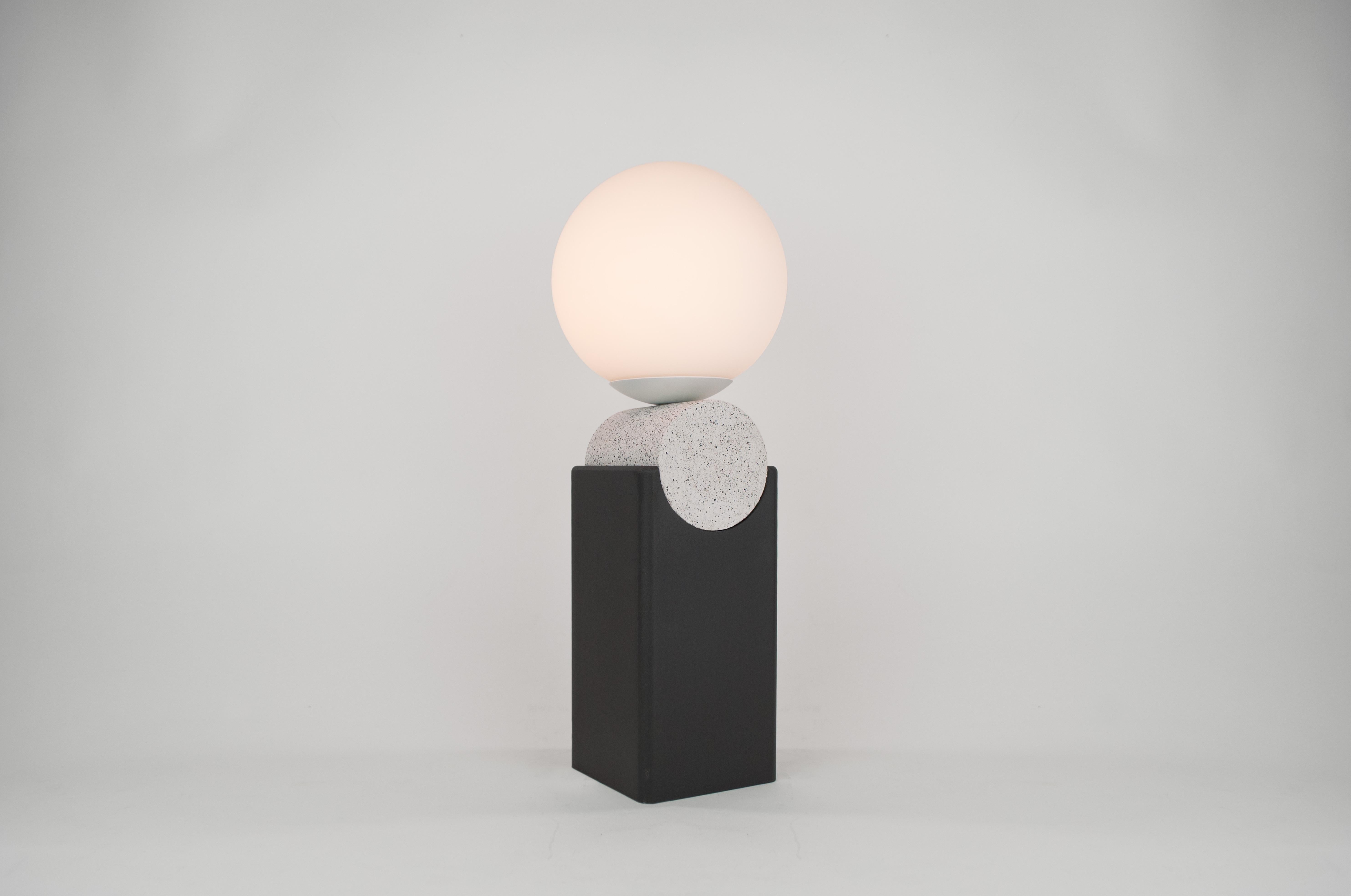 jesmonite lamp