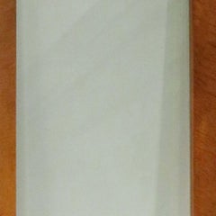 Contemporary Monumental Three Fold Maple and Glass Screen/Room Divider