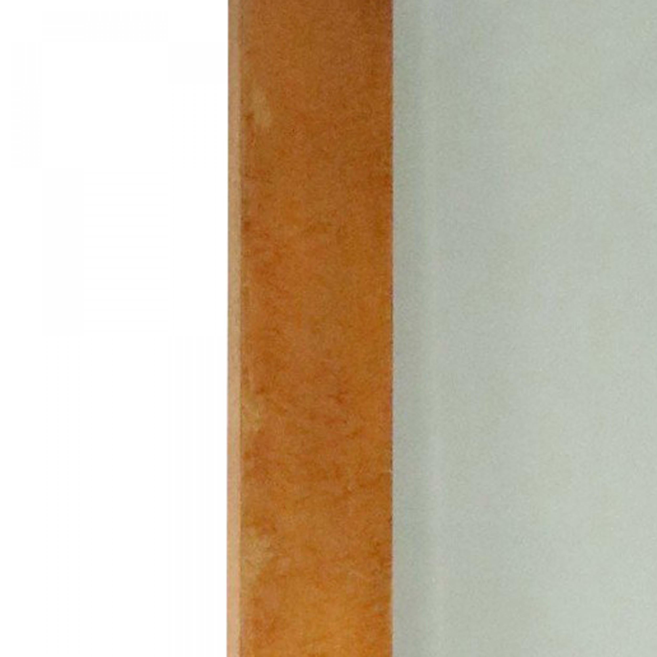 Modern Contemporary Monumental Three Fold Maple and Glass Screen/Room Divider For Sale