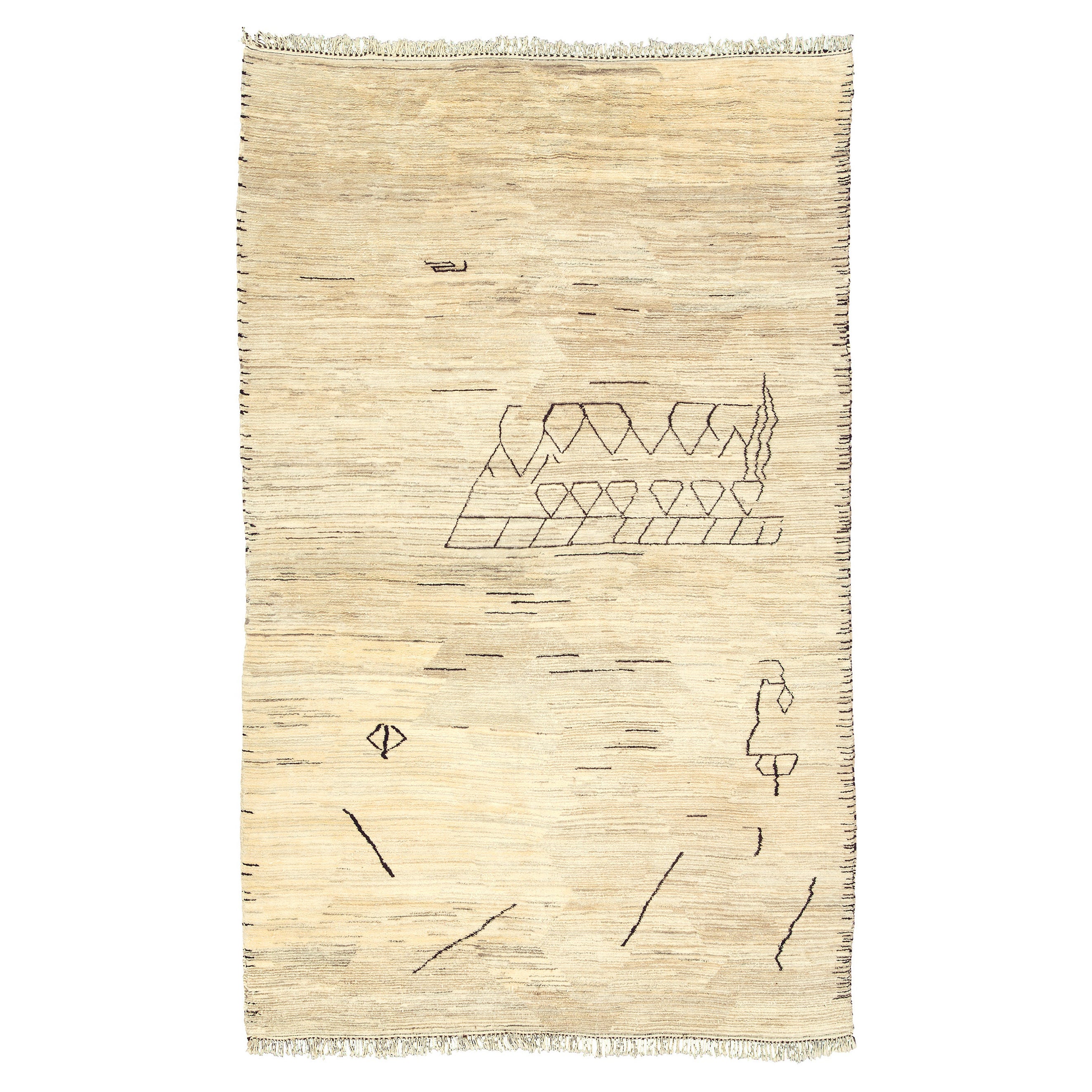 Contemporary Moroccan Berber Carpet
