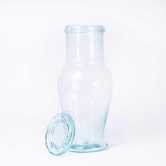 Pot en verre marocain contemporain - transparent