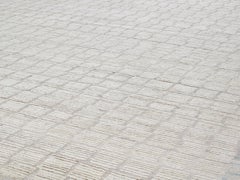 Contemporary Moroccan Inspired Rug with a Textural Design