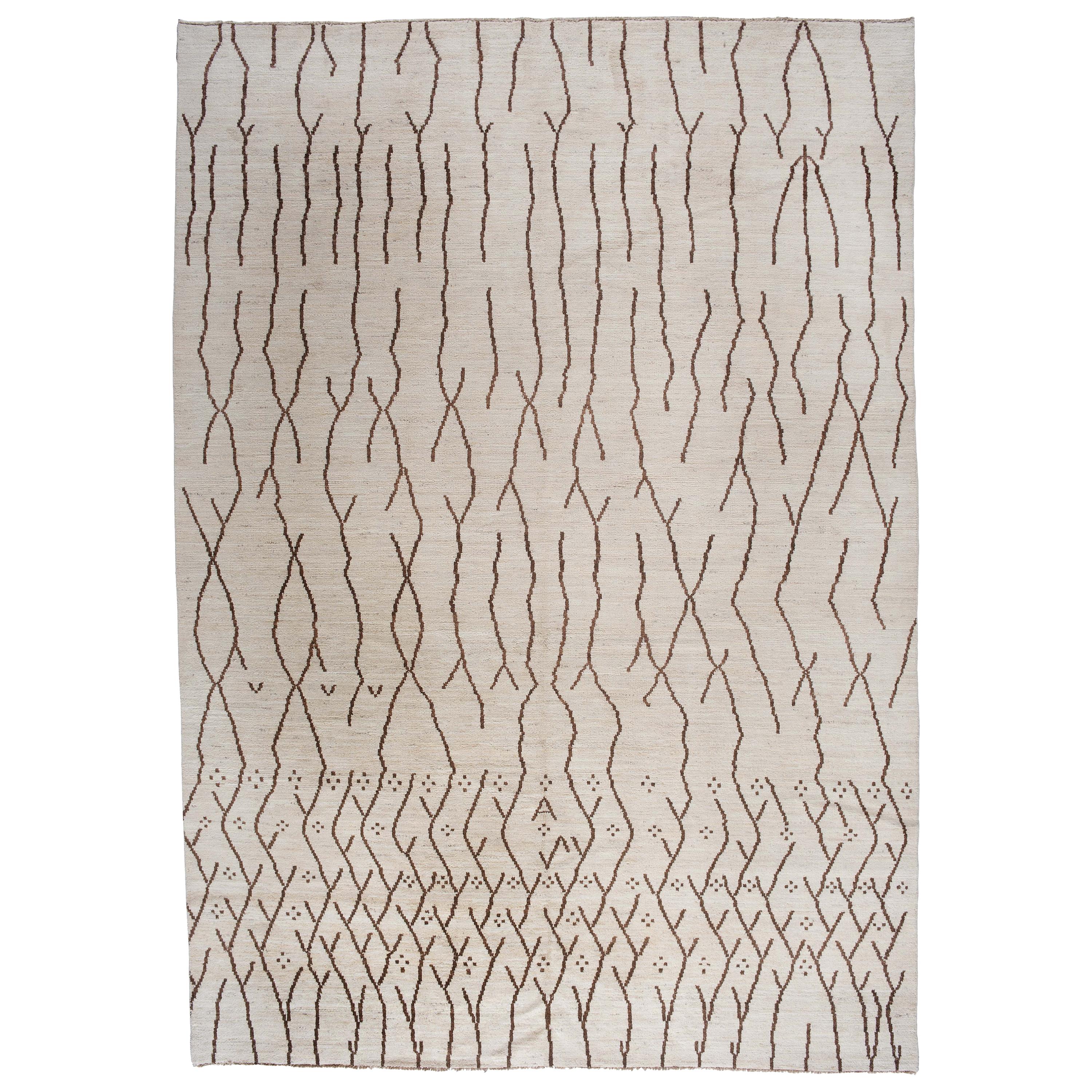 Contemporary Moroccan Lines Rug