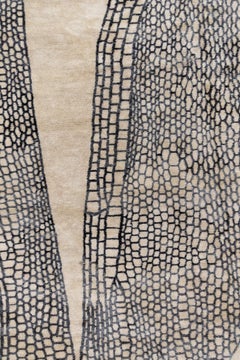 Alfombra marroquí contemporánea