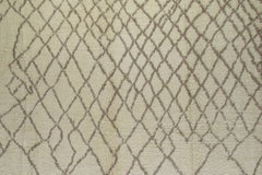 Tapis tulu marocain contemporain. 100% Laine naturelle. Options sur-mesure disponibles