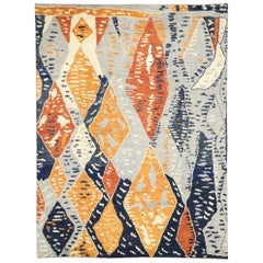 Contemporary Moroccan Rug with Hygge Vibes and Postmodern Style