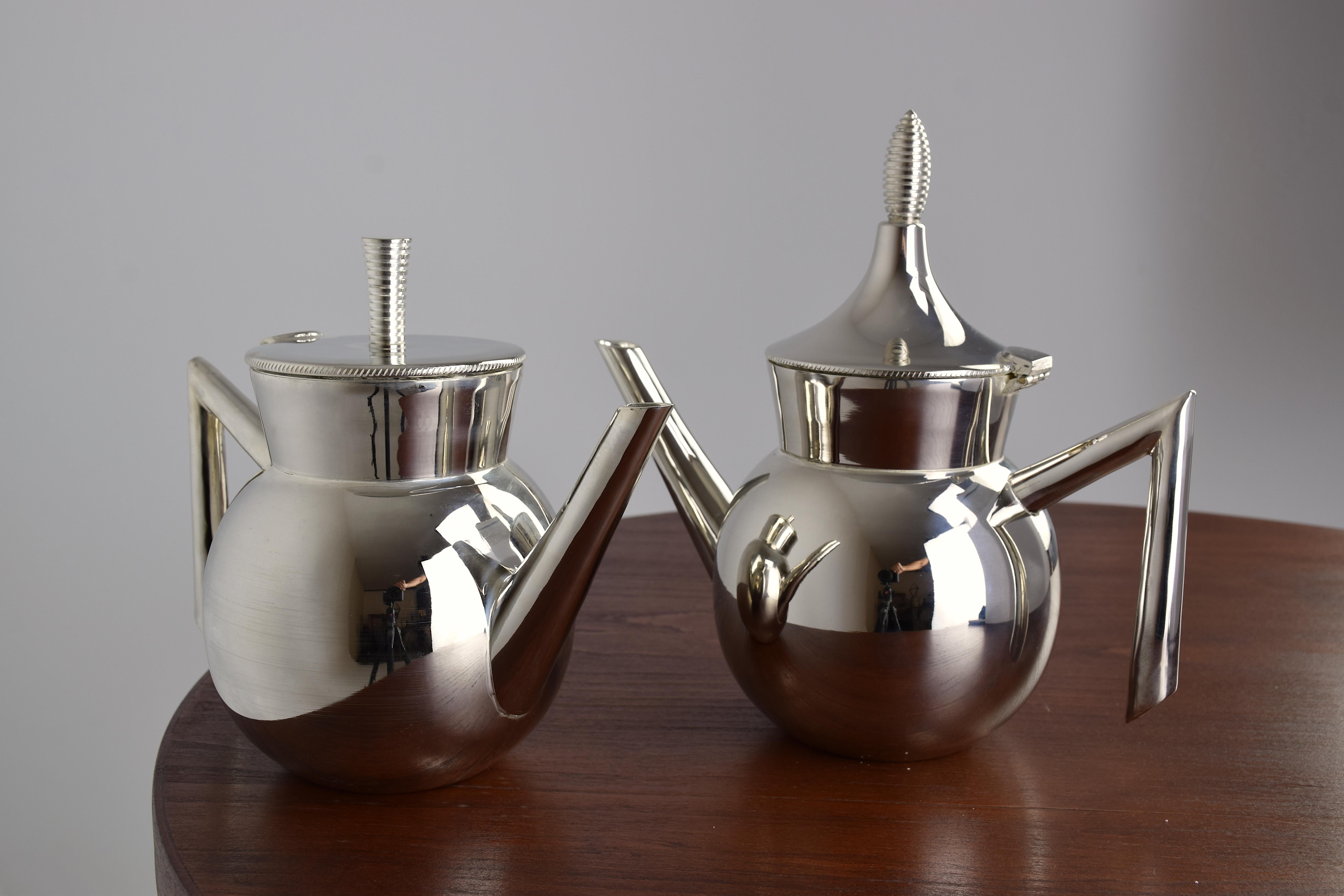 Modern Contemporary Moroccan Teapot by Jonathan Amar