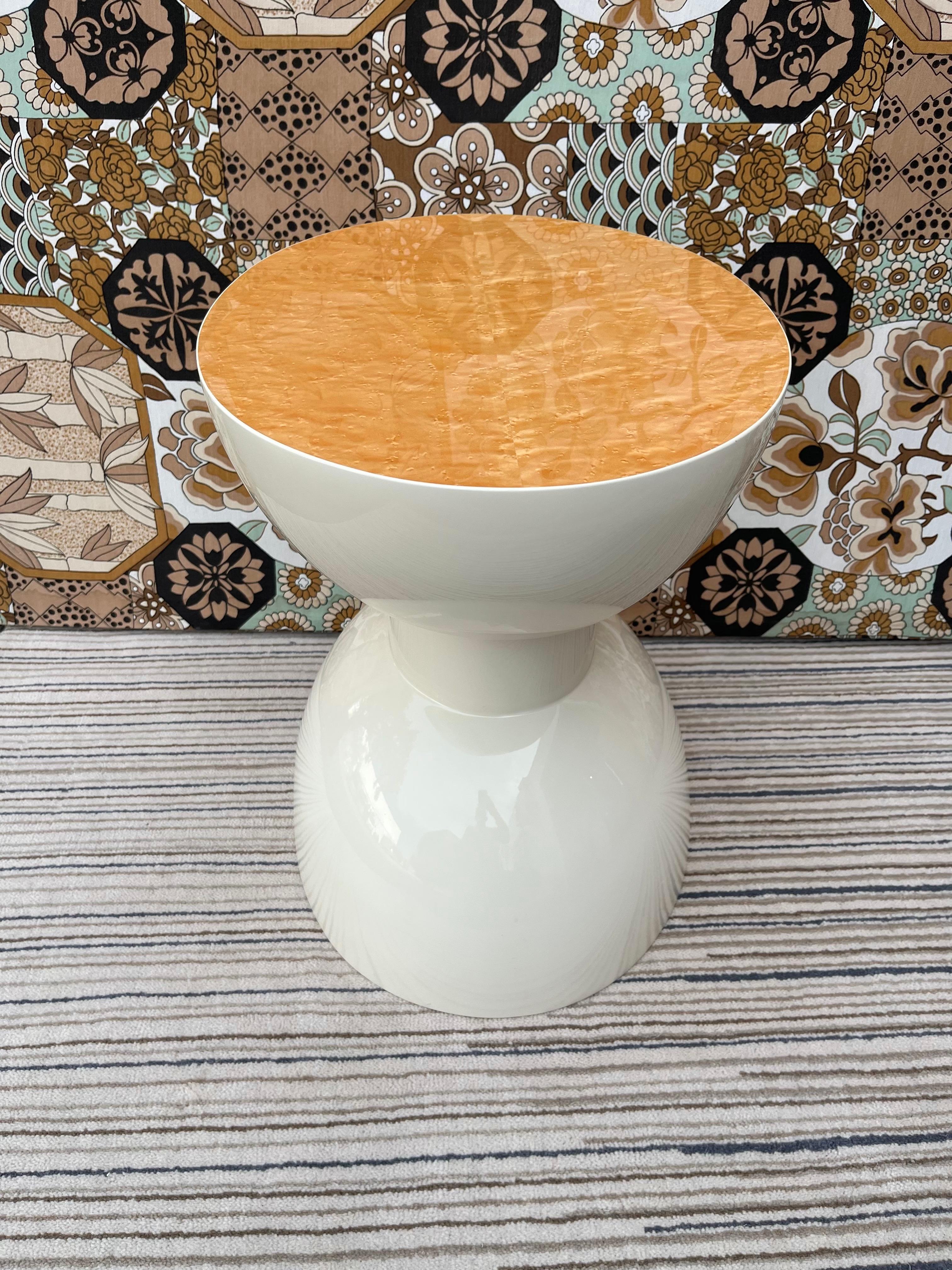 Contemporary Morocco Side Table by the Wendell Castle Collection In Good Condition In Miami, FL