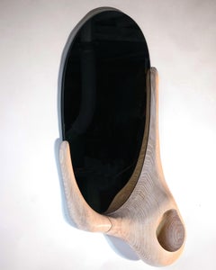 Contemporary Mound Mirror by tom jablin