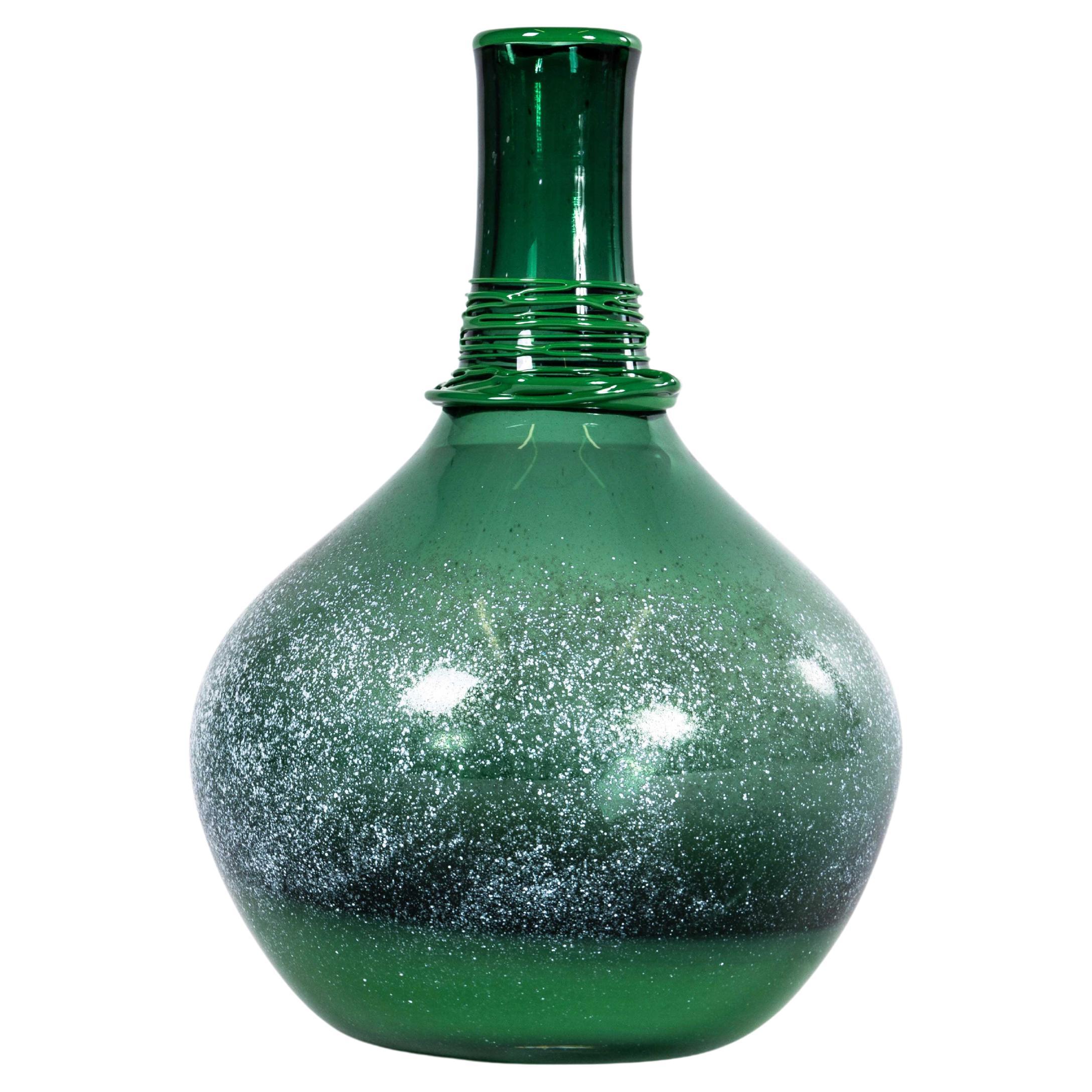 Contemporary Mouthblown Vessel Low Water - Jahday Ford For Sale