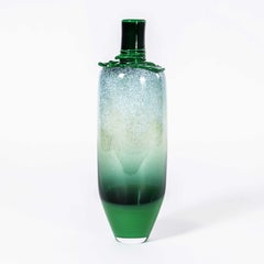 Contemporary Mouthblown Vessel Tall Water - Jahday Ford