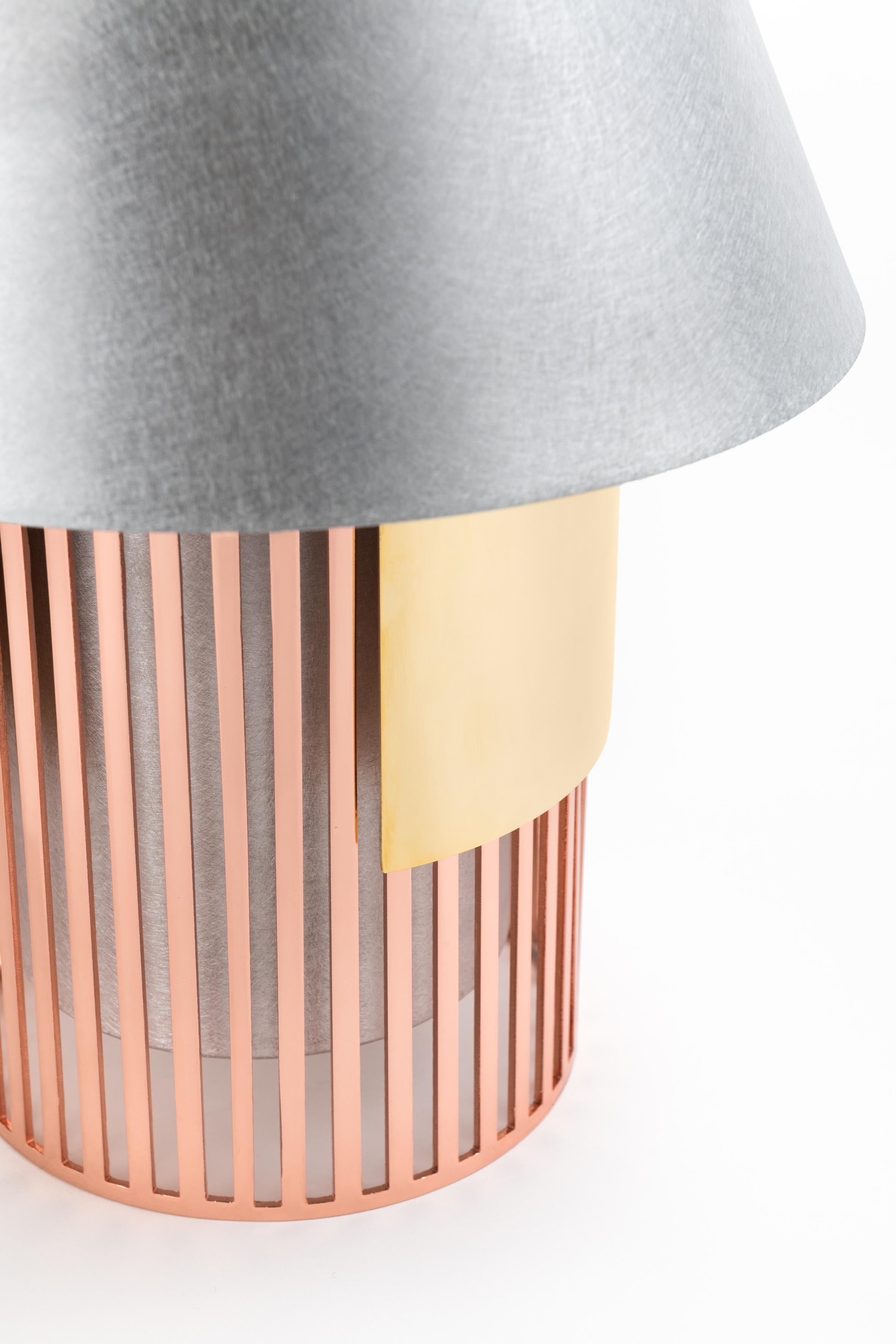 Moderne Sculpture contemporaine M. Raw en aluminium par Altreforme en vente