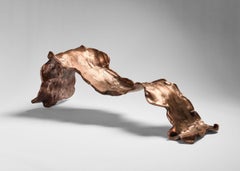 Contemporary multicolour Forged Solid Copper Chaise, 2025 by Conrad Hicks