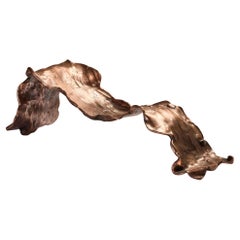 Contemporary multicolour Forged Solid Copper Chaise, 2025 by Conrad Hicks