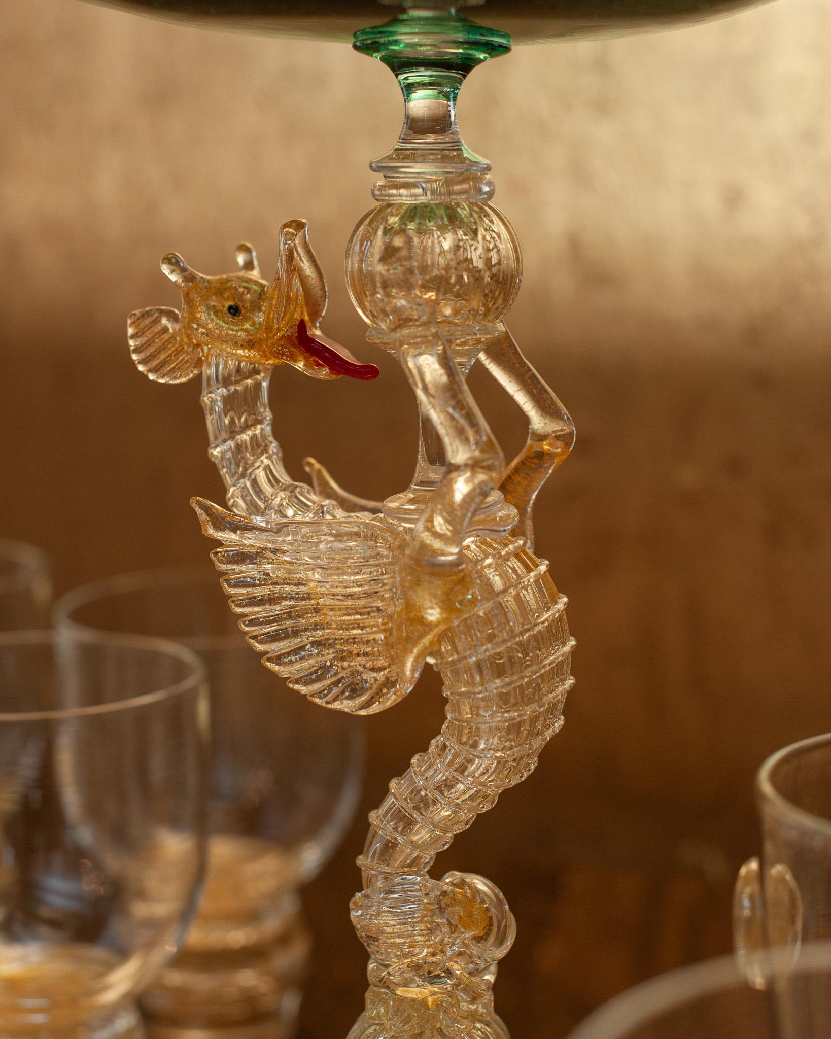 venetian glass dragon