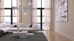 Contemporary Mycenae Table in White Greek Marble