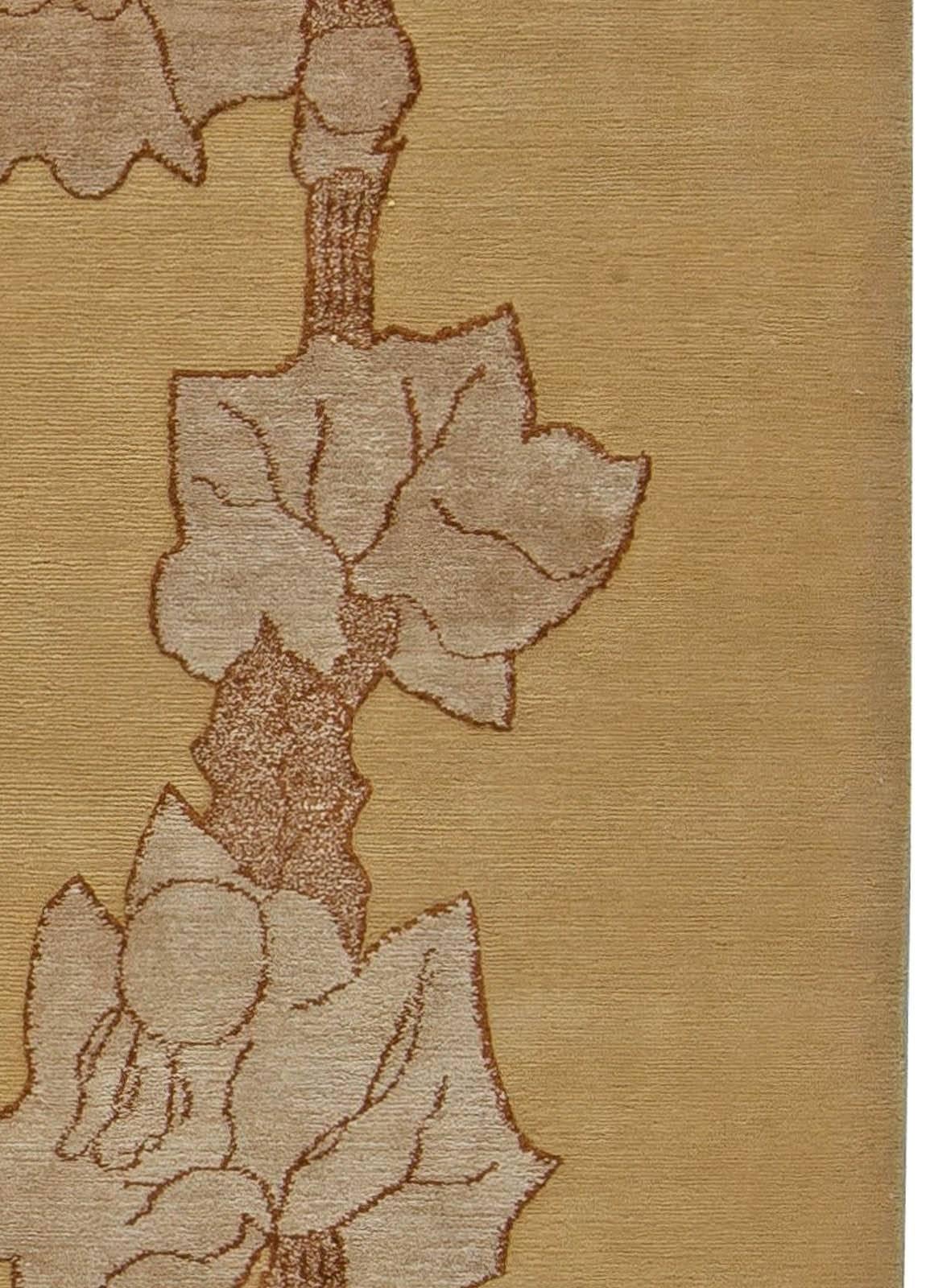 Zeitgenössischer handgefertigter Napa Vines-Wollteppich von Doris Leslie Blau im Zustand „Neu“ im Angebot in New York, NY