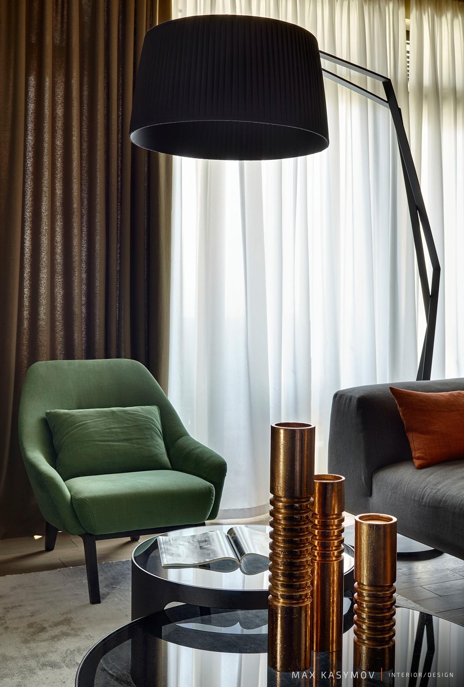 Leather Contemporary Nate Timber Armchair For Sale