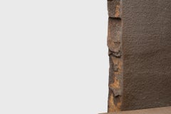 Contemporary Natural Chair 21, Graywacke Offcut Gray Stone, Carsten in Der Elst