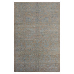 Contemporary Natural Turkish Sultanabad Rug