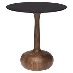 Contemporary Natural Wood, Sidetable, Canaletto Walnut, Handmade, Made in Italy