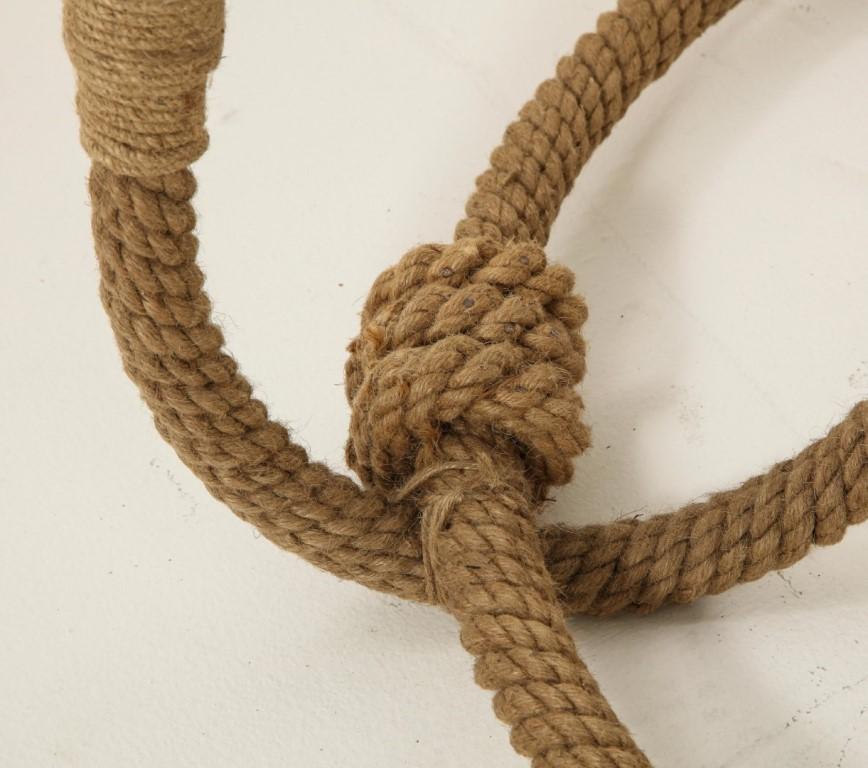 Contemporary Nautical Jute Rope Pendant Light Fixture 6