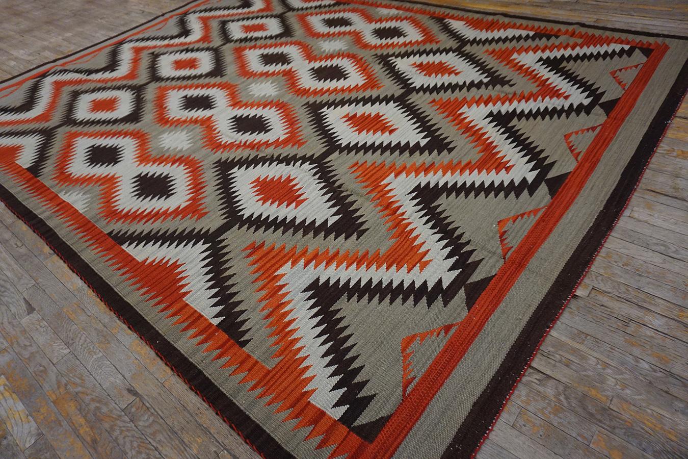 Contemporary Navajo style Rug (9' x 12' - 274 x 365 ) In New Condition For Sale In New York, NY