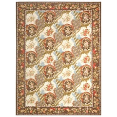 Zeitgenössischer Flachgewebe-Teppich mit Nadelspitze