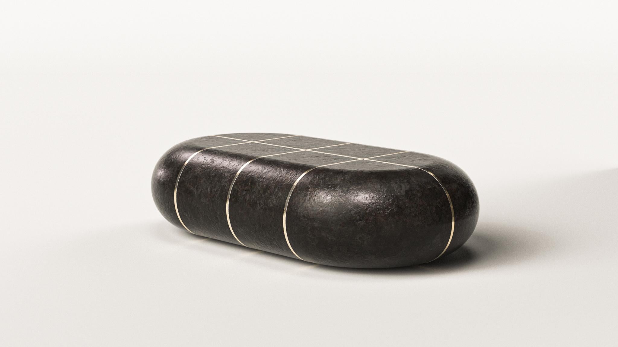 Fait main Contemporary Nero - Table basse par Arthur Vallin en vente