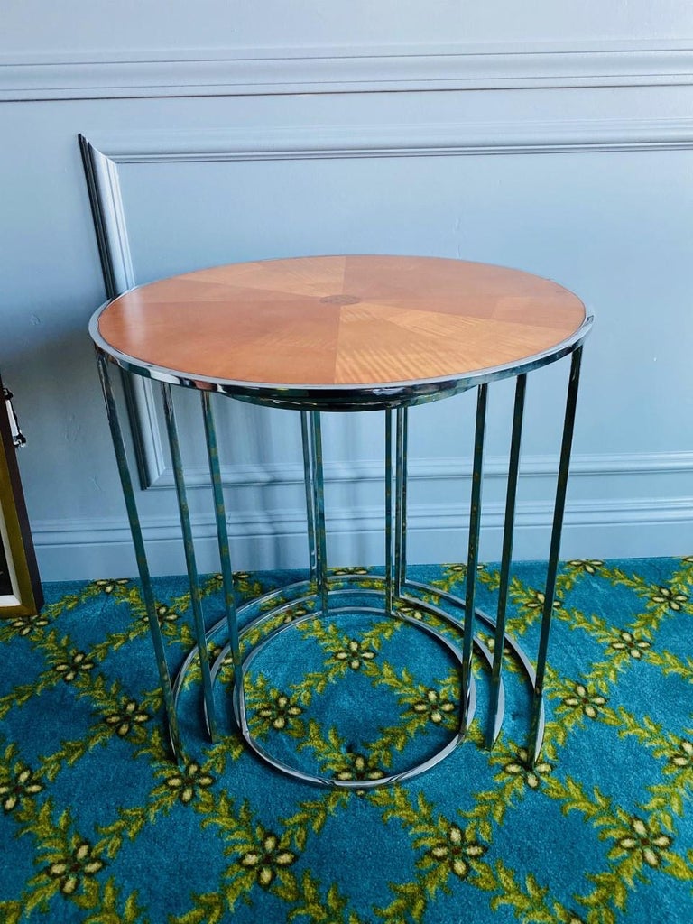 Contemporary Nesting Side Tables For Sale at 1stDibs