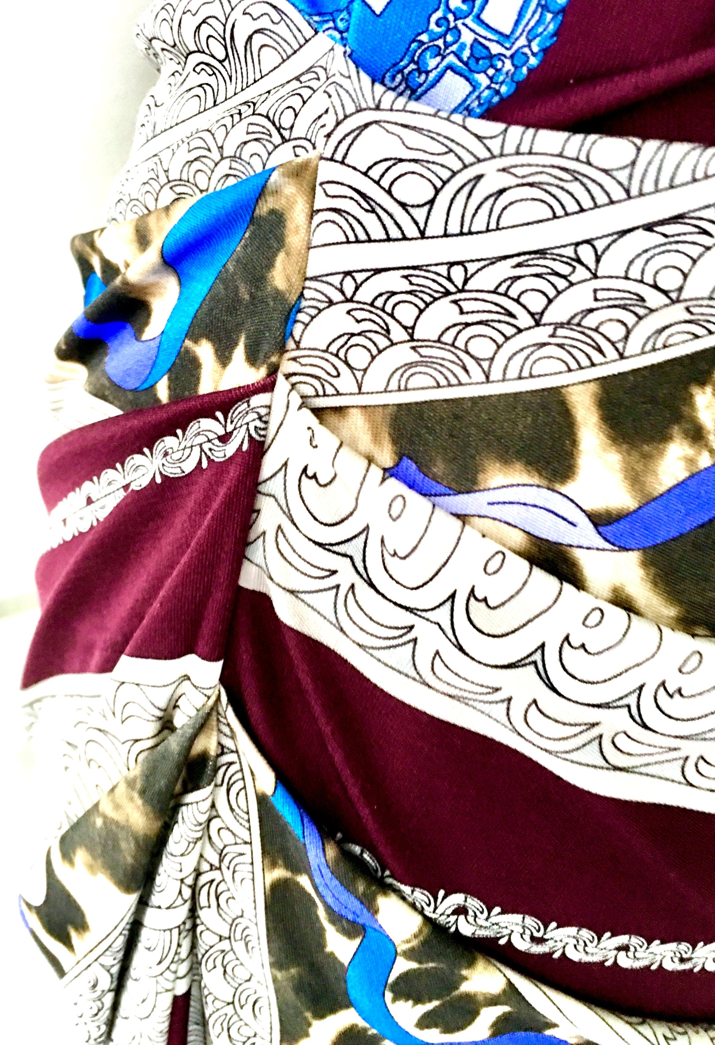 Contemporary & New Emilio Pucci Silk Geometric Print Shift Dress, 2013  7