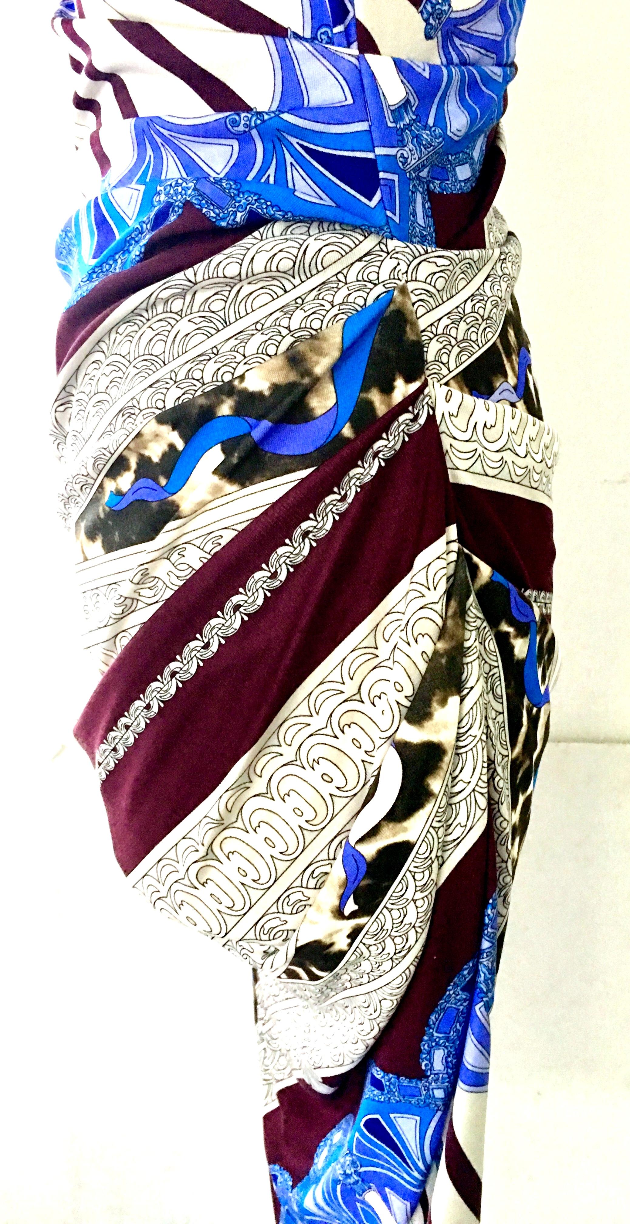 Contemporary & New Emilio Pucci Silk Geometric Print Shift Dress, 2013  3