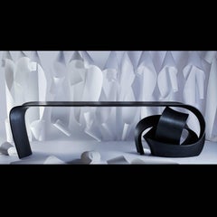 Contemporary 'Nodum' Desk in Ebonized Ash