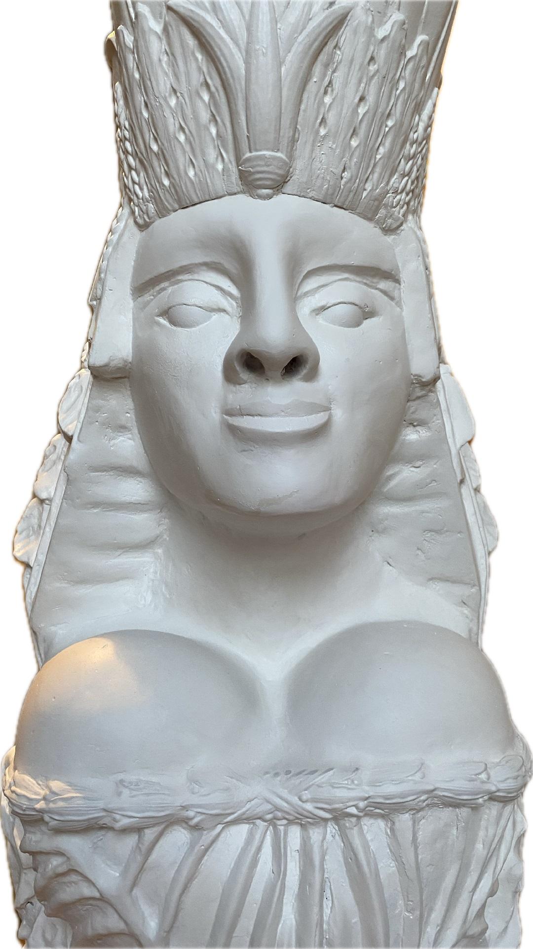 Escultura de jardín, contemporánea. Esfinge Nórdica, La Esfinge de Ruibarbo en venta 8
