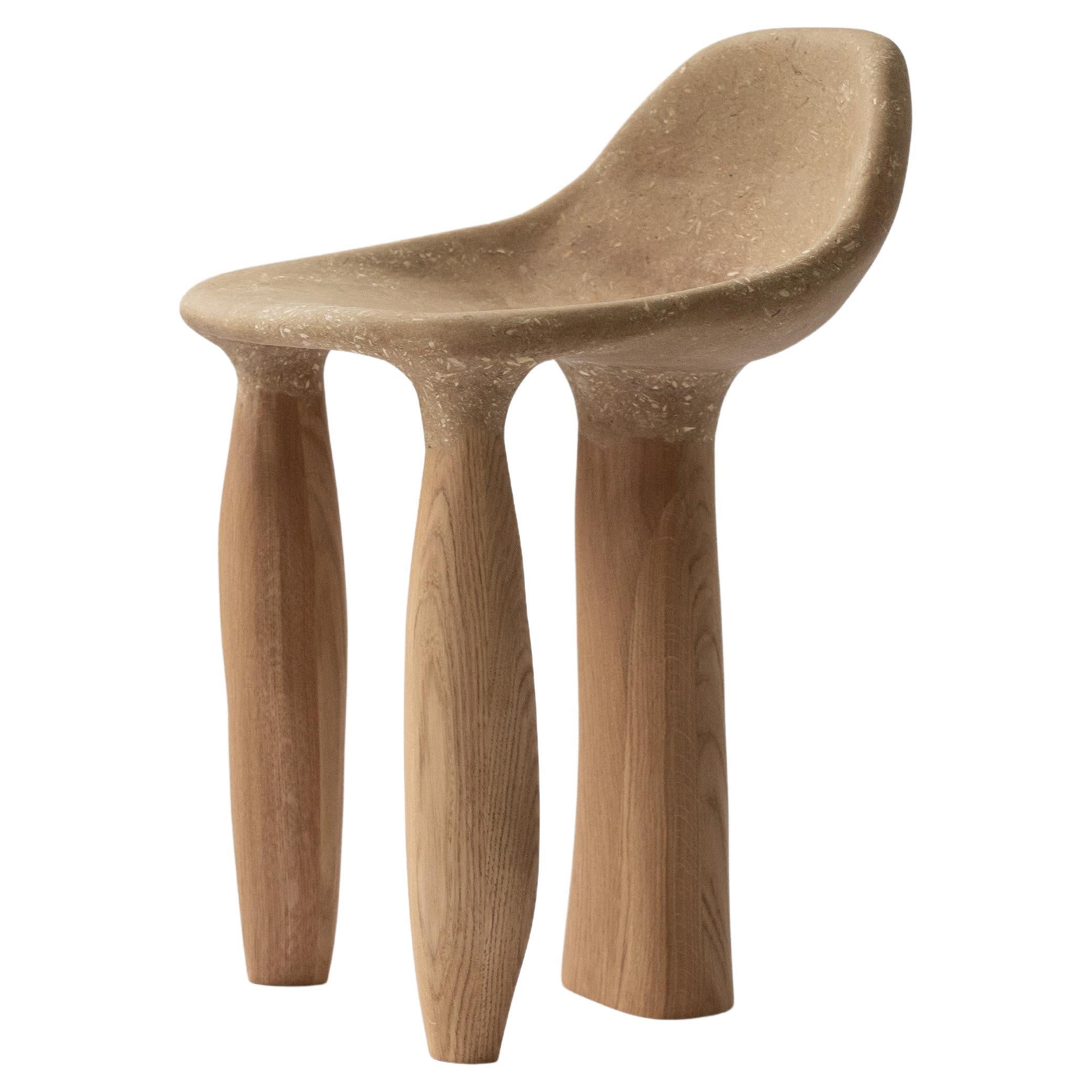Contemporary Not Wasted Dining chair by Cedric Breisacher