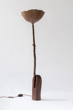 Contemporary Not Wasted Floral Floor lamp by Cedric Breisacher