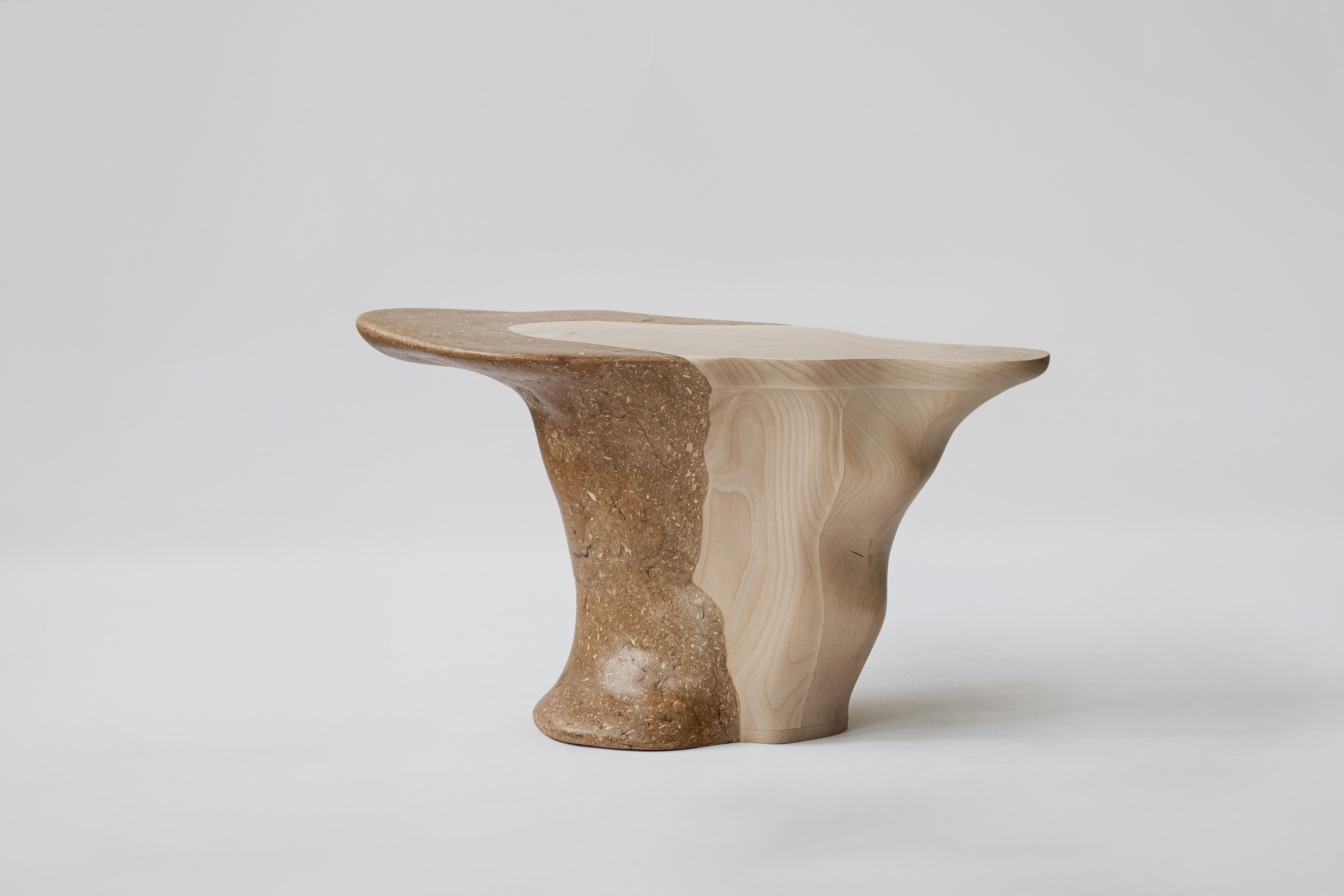 Hand-Crafted Contemporary Not Wasted Table 01 by Cedric Breisacher For Sale