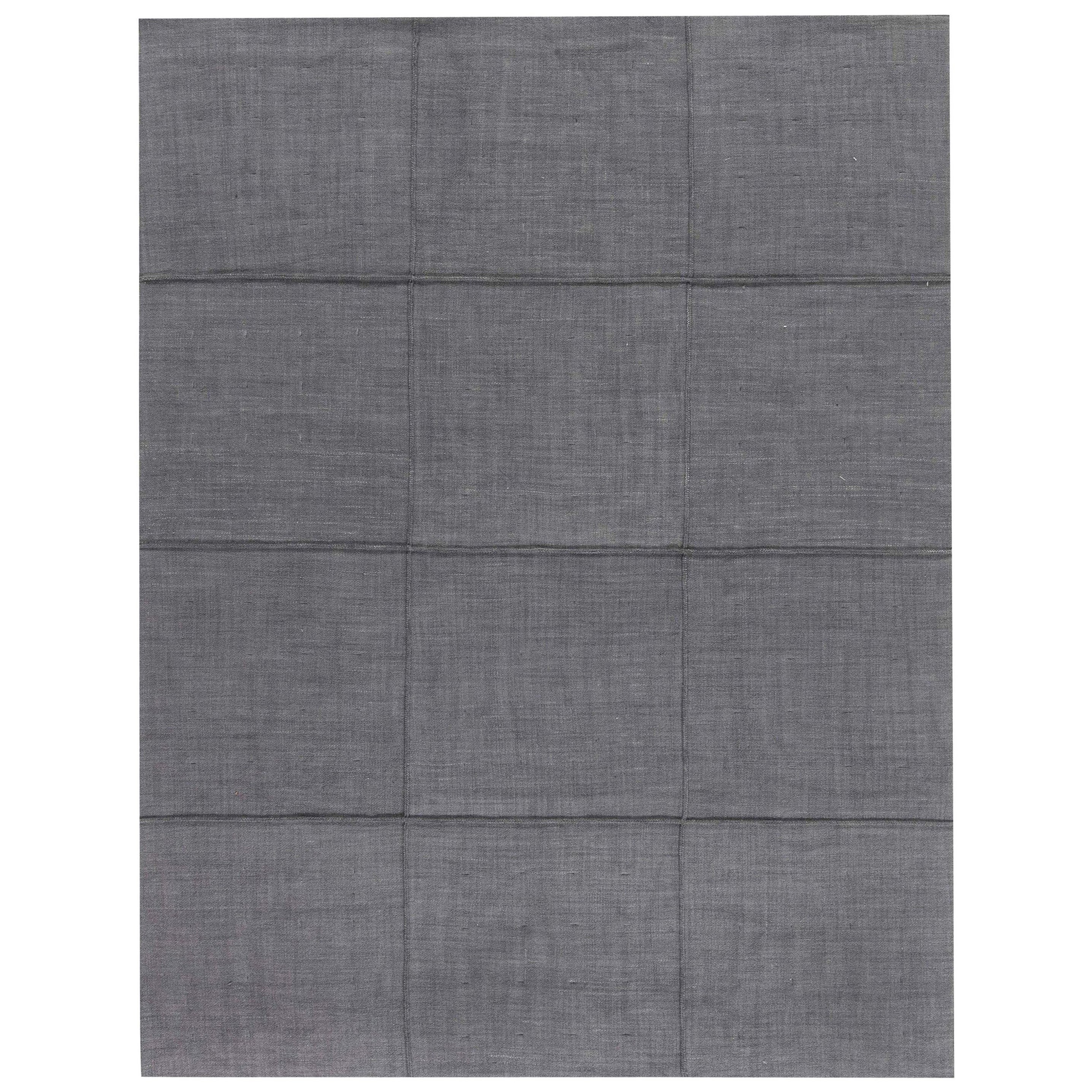Tappeto contemporaneo Nuno Felt Grey di Doris Leslie Blau