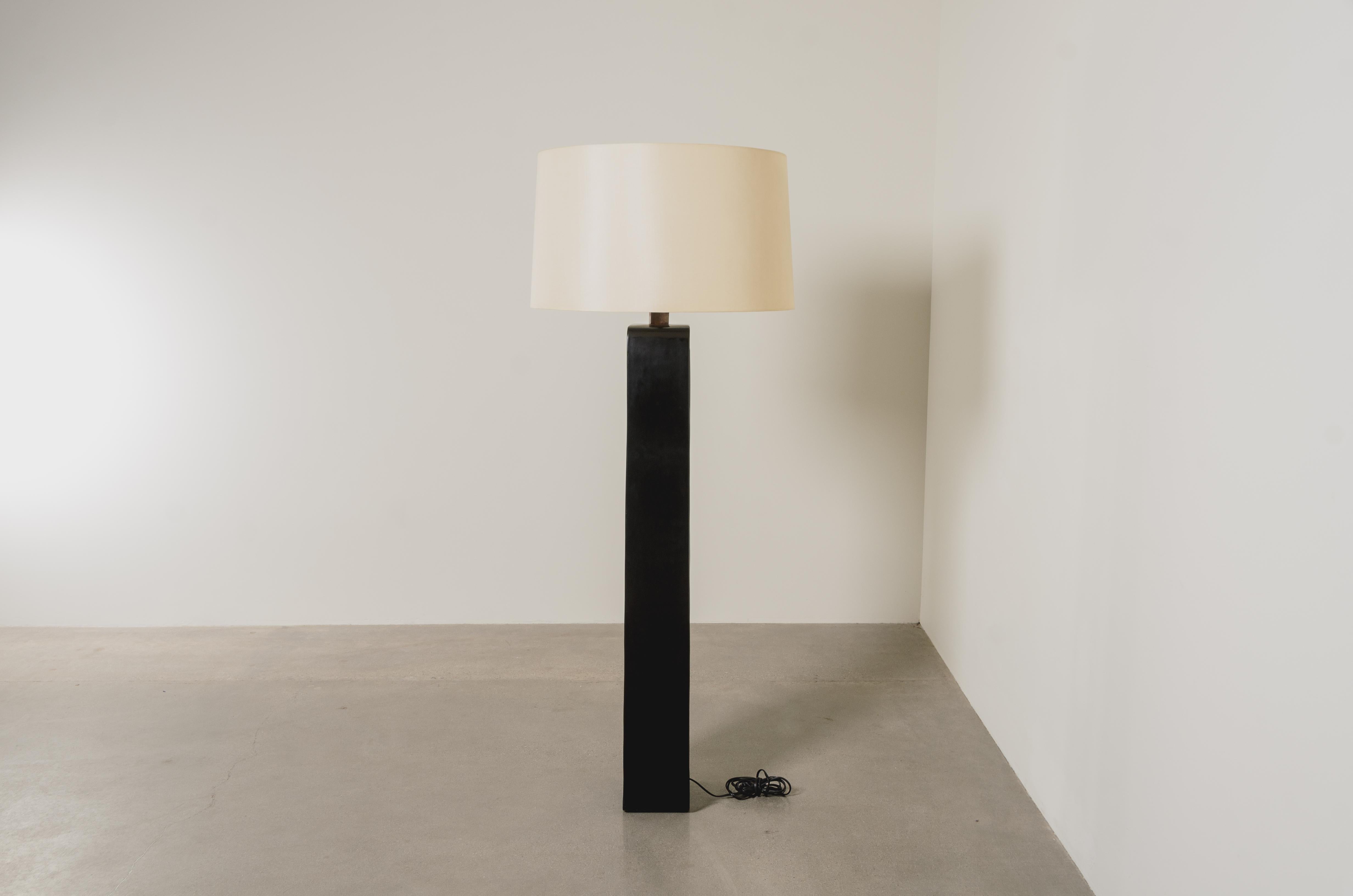 Laccato Lampada da terra contemporanea 