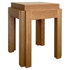 Contemporary Oak Side Table 'BD', Fora Projects 