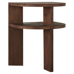 Contemporary Oak Side Table 'TR', Fora Projects 