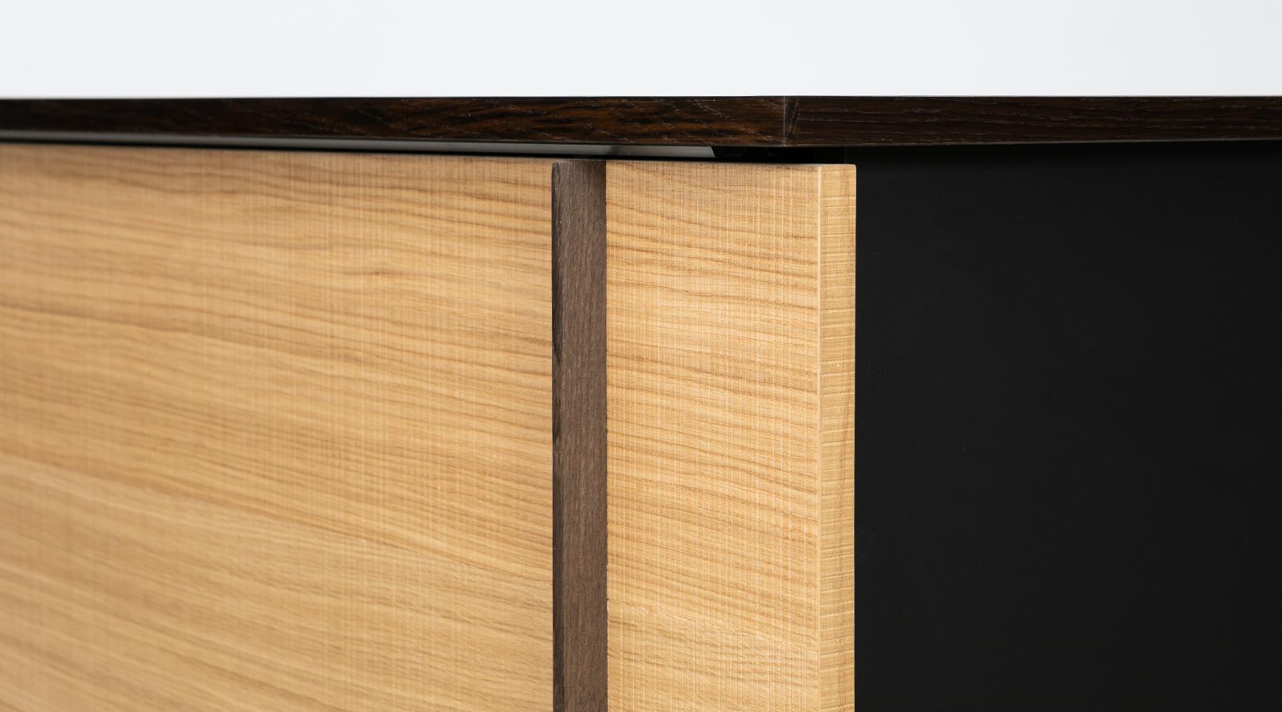 Contemporary Oak Sideboard by Johannes Hock For Sale 3