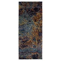 Alfombra Abstracta Contemporánea Oceánica Moderna Colorido Nuevo Mundo by Joseph Carini
