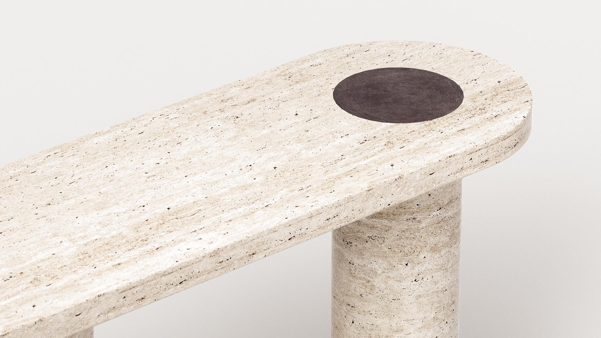 Hand-Crafted Contemporary Octave - Console by Arthur Vallin For Sale
