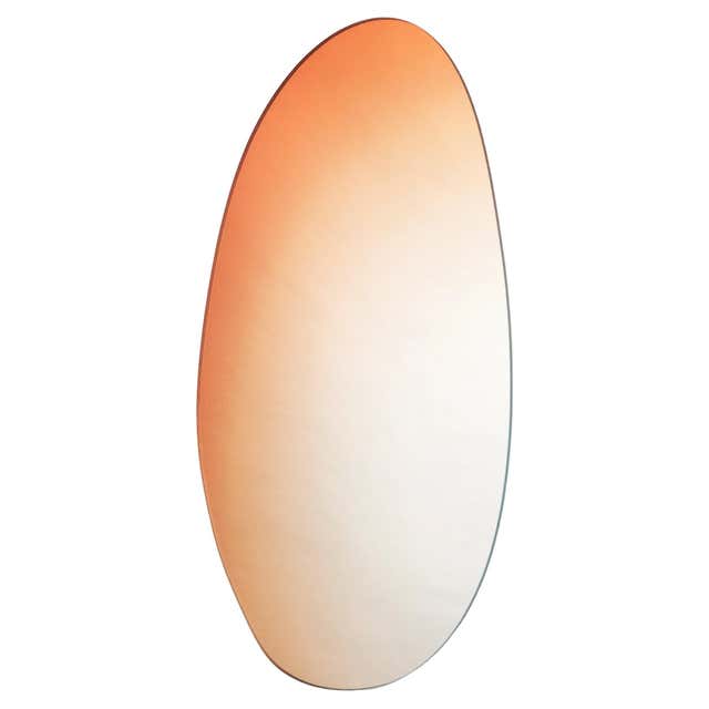 Contemporary Wall Mirror Off Round Hue #4 by Sabine Marcelis, Sunrise ...