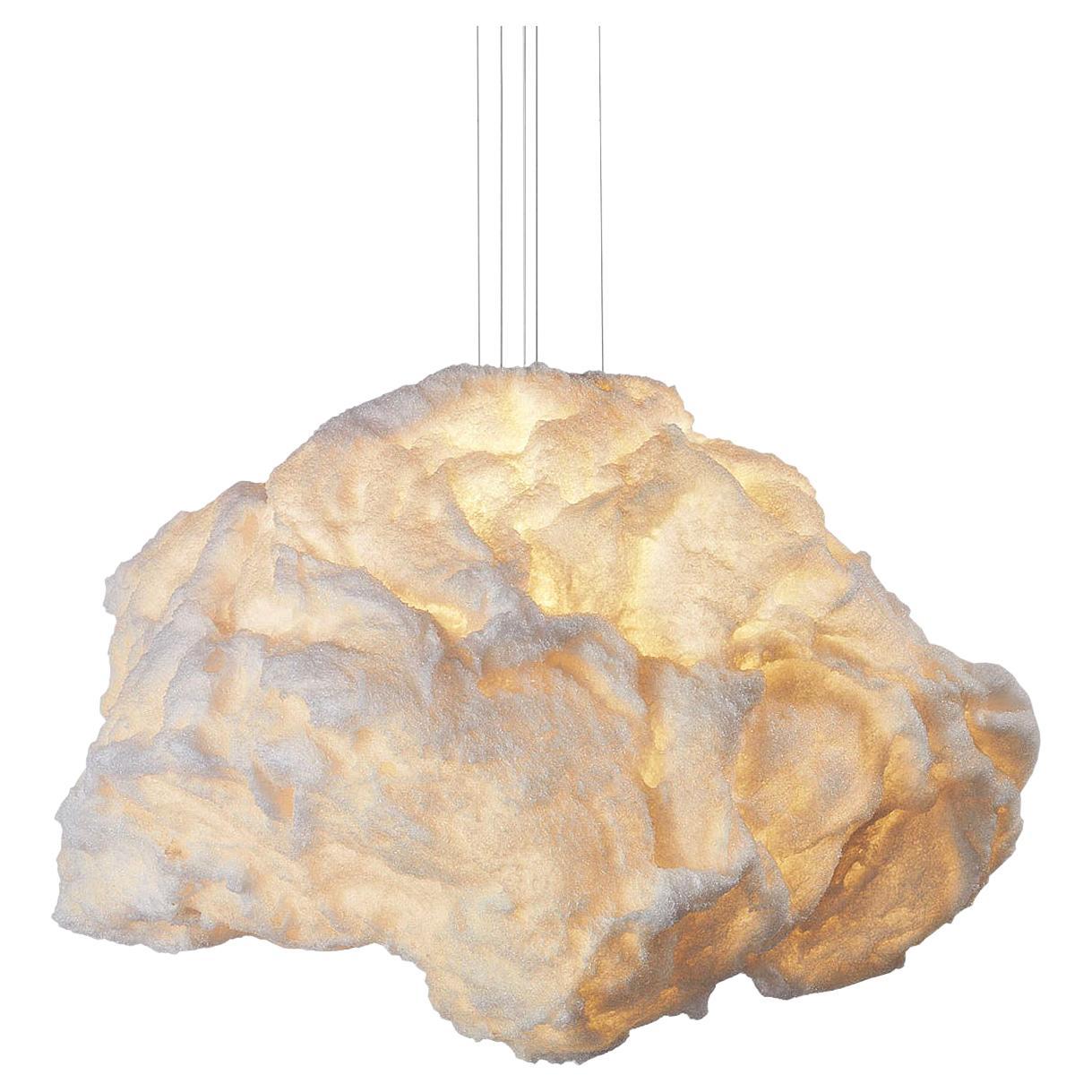 Contemporary Off-White Chandelier, Storm Chandelier by Johannes Hemann For Sale