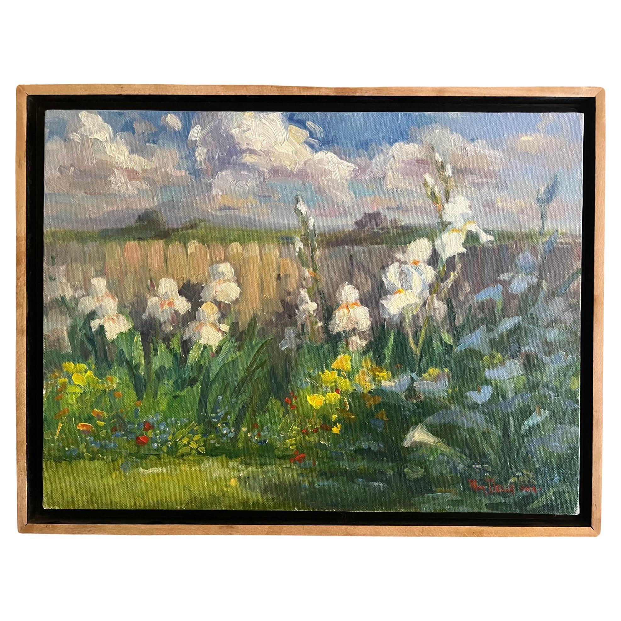 Contemporary Oil Painting on Linen by Pam Della